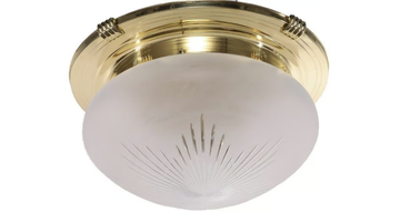 NEW YORK I - Handmade brass ceiling light by Patinas Lighting - view 2